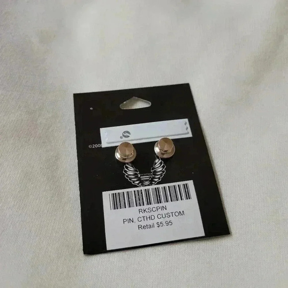 HD of Austin TX CENTRAL TEXAS HARLEY DAVIDSON DEALER DEALERSHIP VEST PIN - Picture 2 of 2